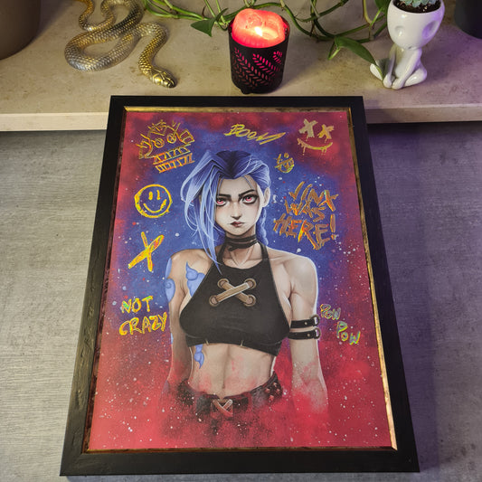 Verhext Holo-Poster GOLD