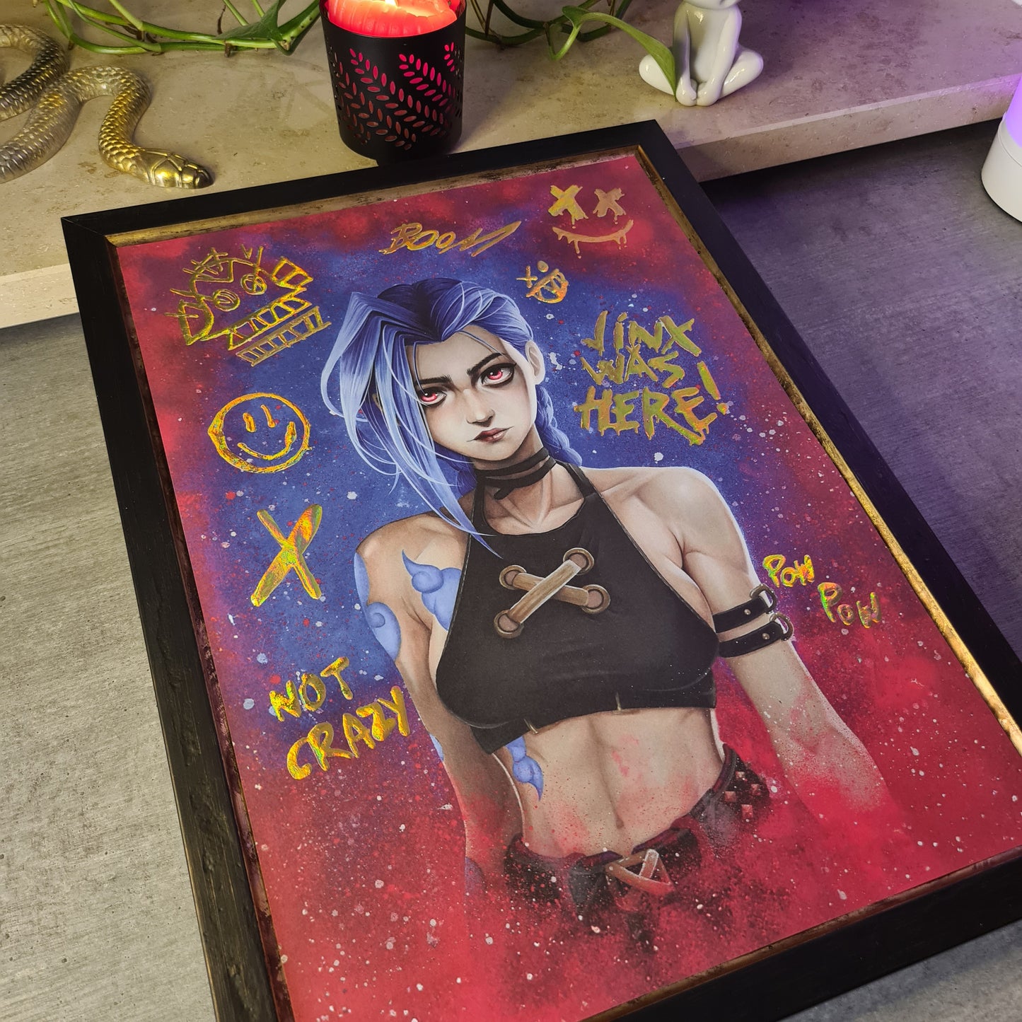 Verhext Holo-Poster GOLD