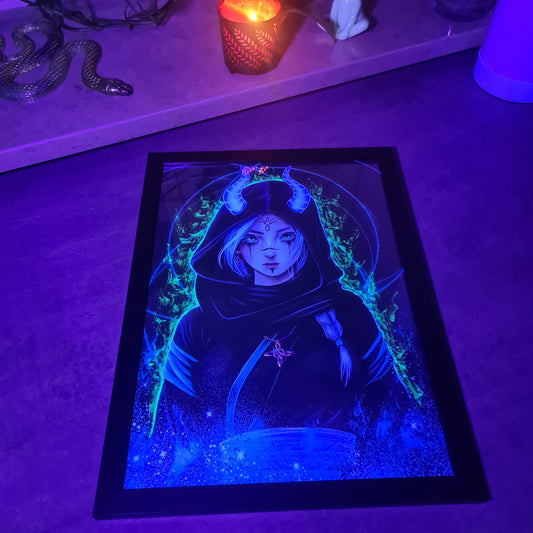 Ezra Glowing-Holo-Poster