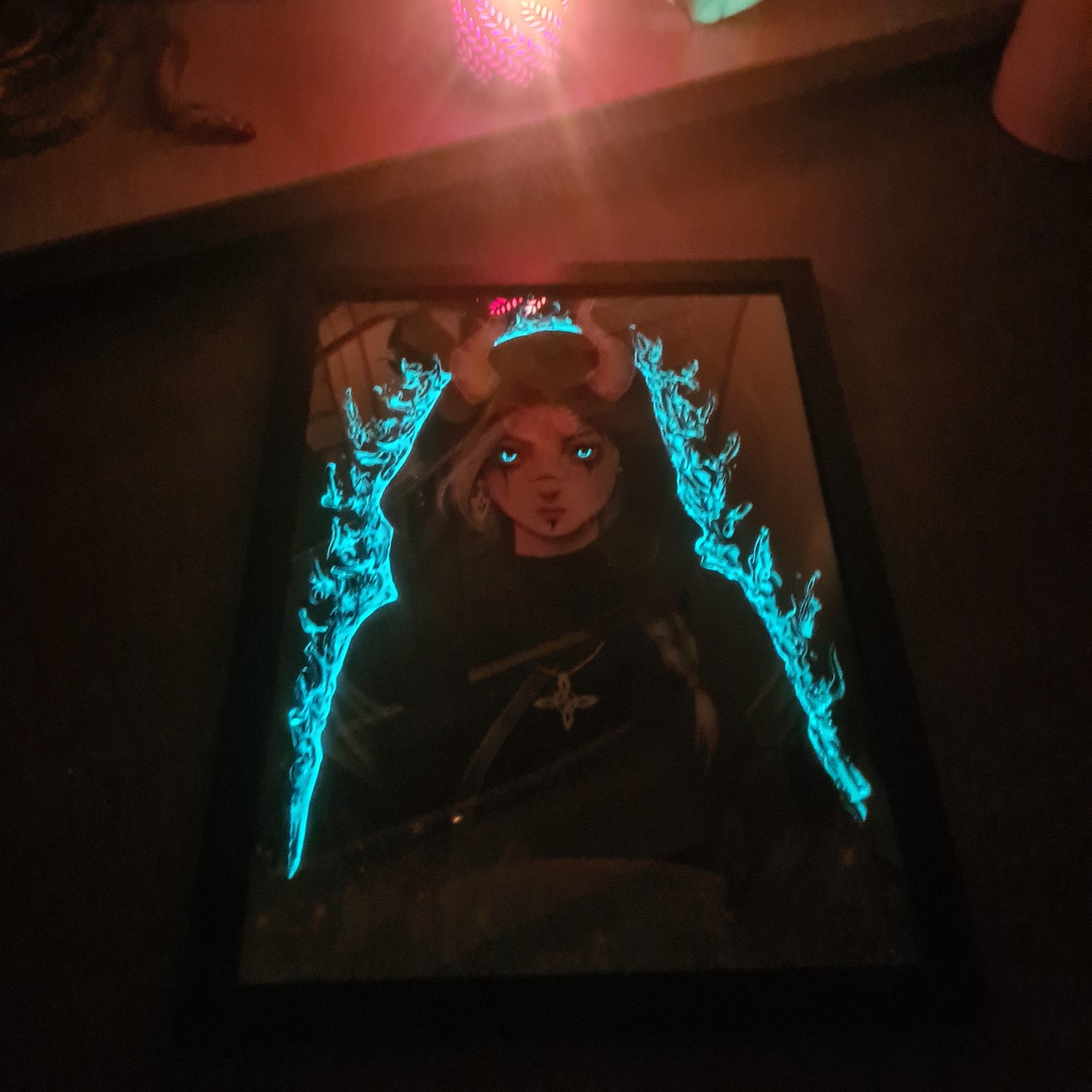 Ezra Glowing-Holo-Poster
