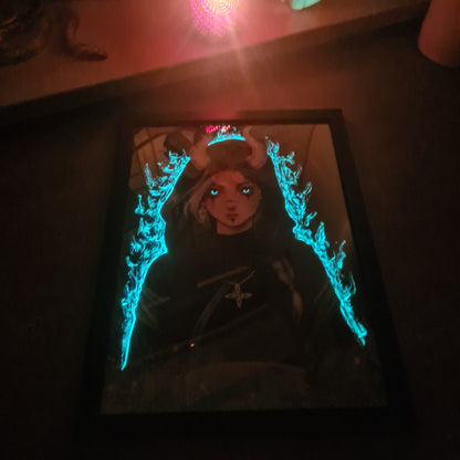 Ezra Glowing-Holo-Poster