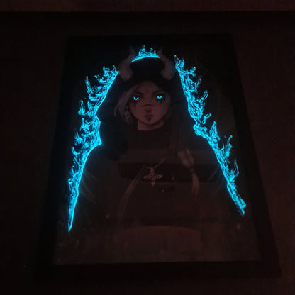 Ezra Glowing-Holo-Poster