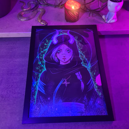 Ezra Glowing-Holo-Poster