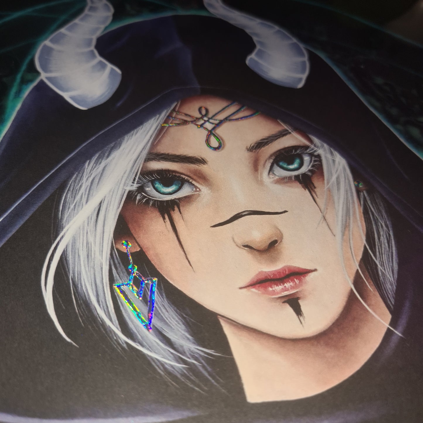 Ezra Glowing-Holo-Poster