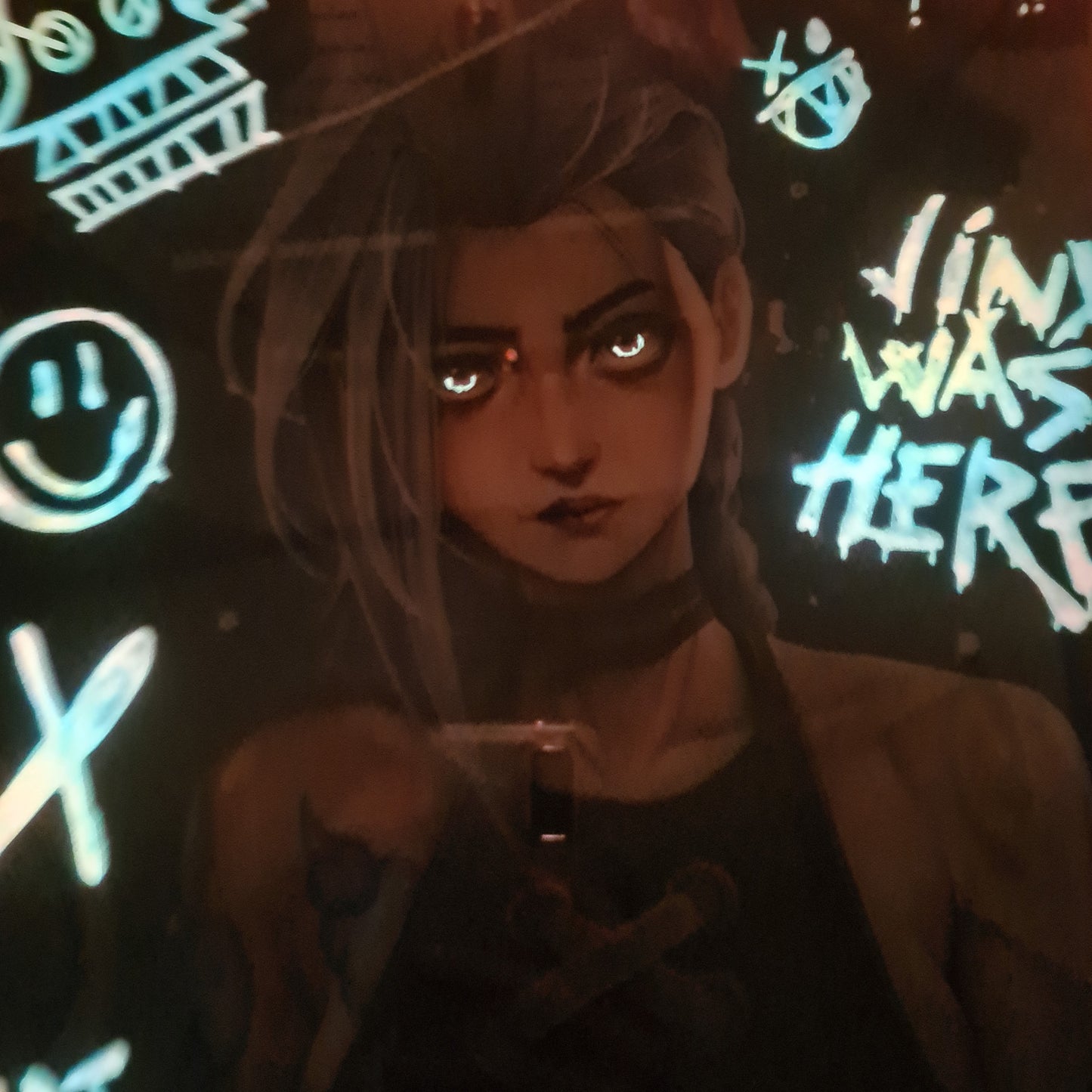 Verhext Glowing-Poster