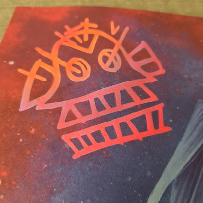 Verhext Glowing-Poster