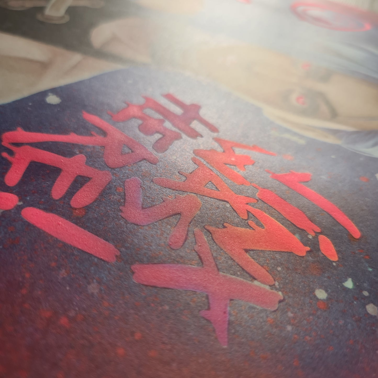 Verhext Glowing-Poster