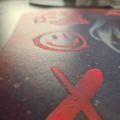Verhext Glowing-Poster