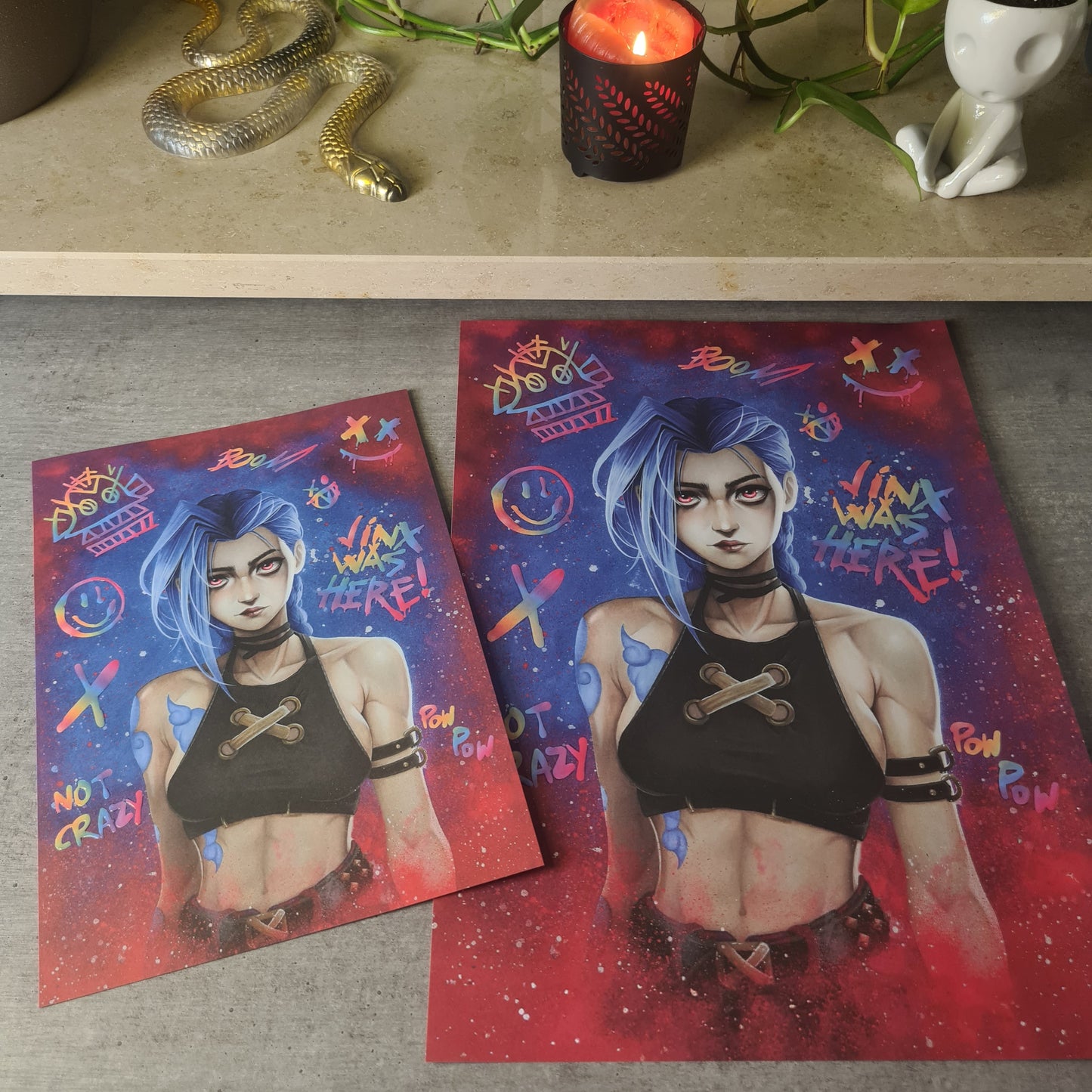 Verhext 3D- Effekt-Poster