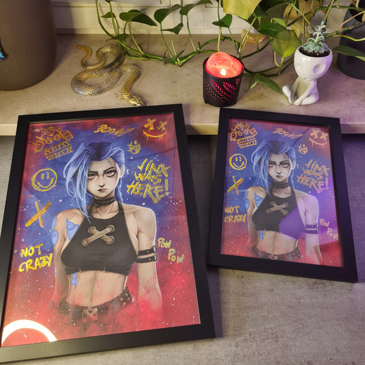 Verhext Holo-Poster GOLD