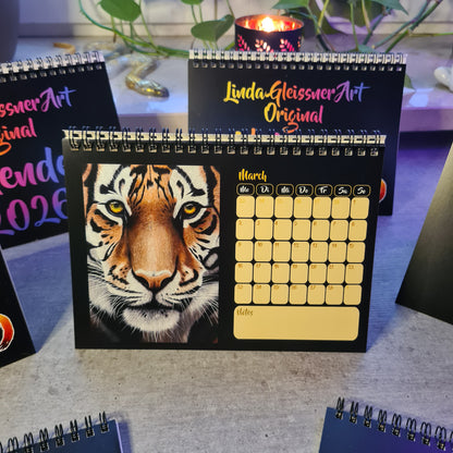 Linda Gleissner Art - Tischkalender 2026