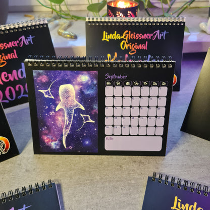 Linda Gleissner Art - Tischkalender 2026