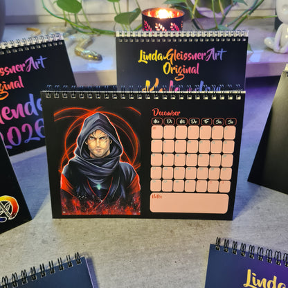 Linda Gleissner Art - Tischkalender 2026