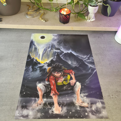 Strohhut-Kämpfer 2 XXL Poster