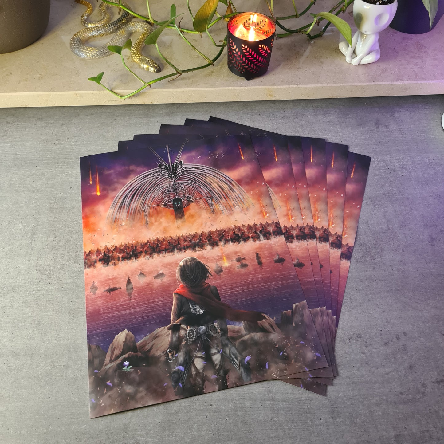 Titanen Kämpferin Poster