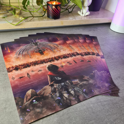 Titanen Kämpferin Poster