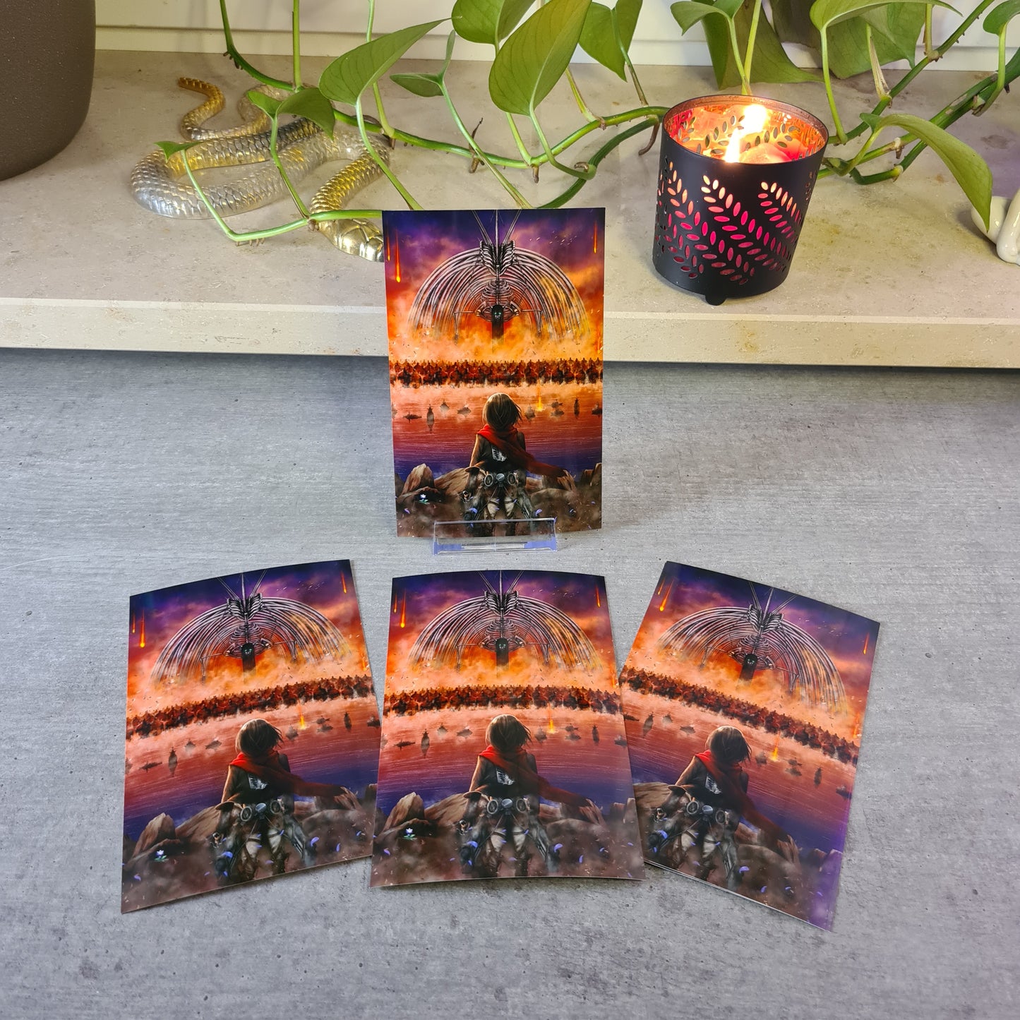 Titanen Kämpferin Poster