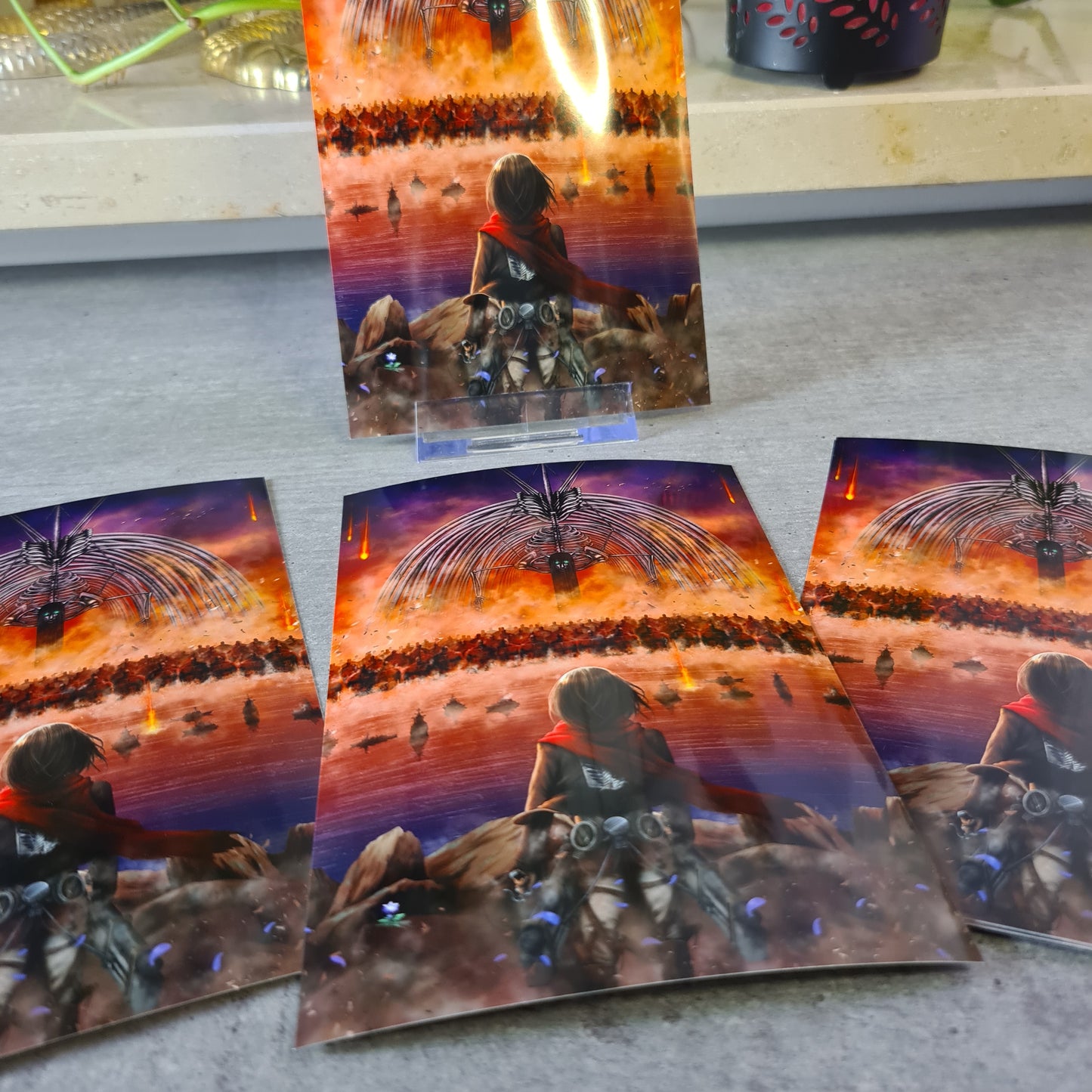 Titanen Kämpferin Poster