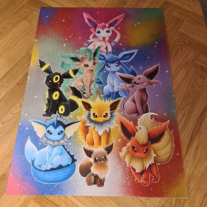 Eeveelution XXL Poster