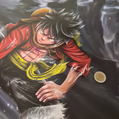 Strohhut-Kämpfer 2 XXL Poster