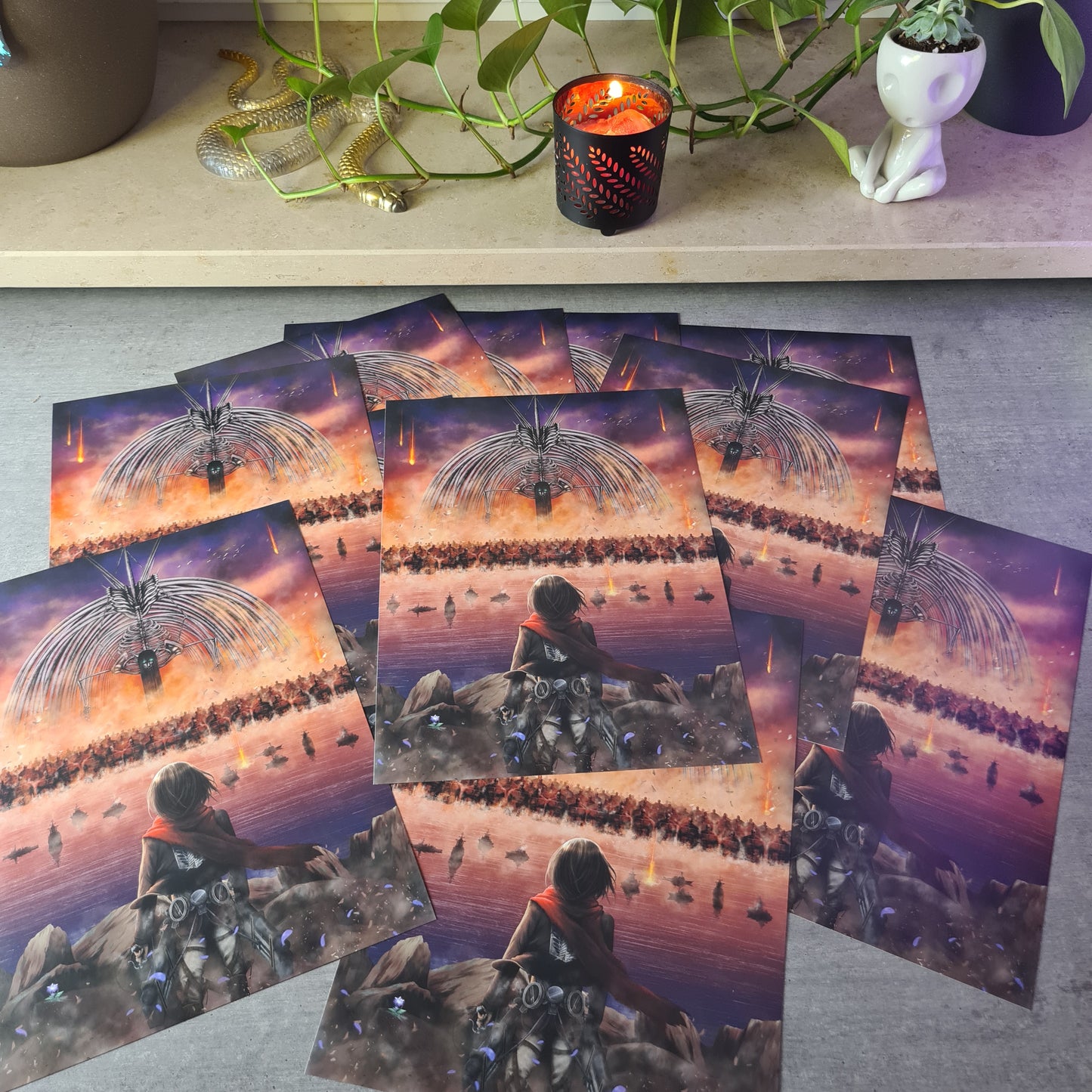 Titanen Kämpferin Poster