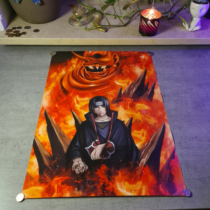 Ninja Fighter XXL PVC-Print