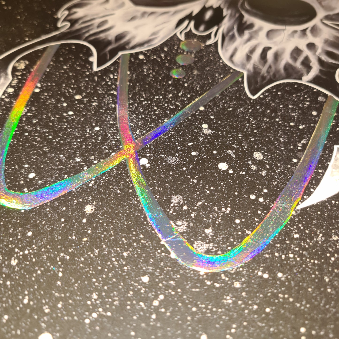 Skullbutterfly Holo-Poster