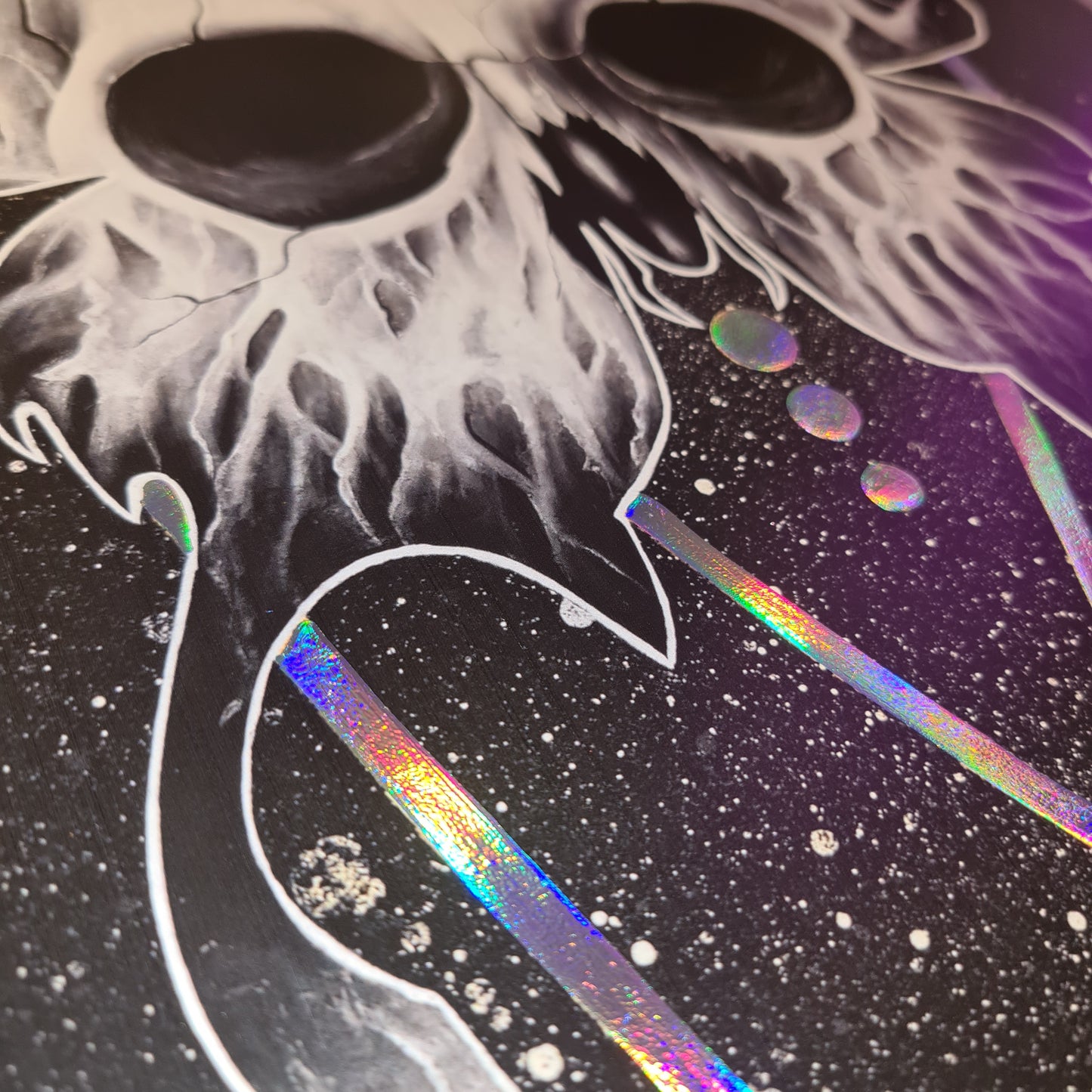 Skullbutterfly Holo-Poster