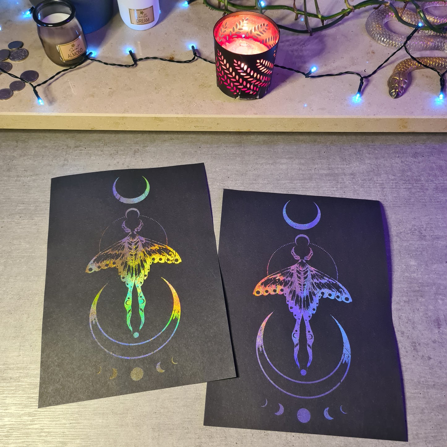 Motte Black HOLO-Poster