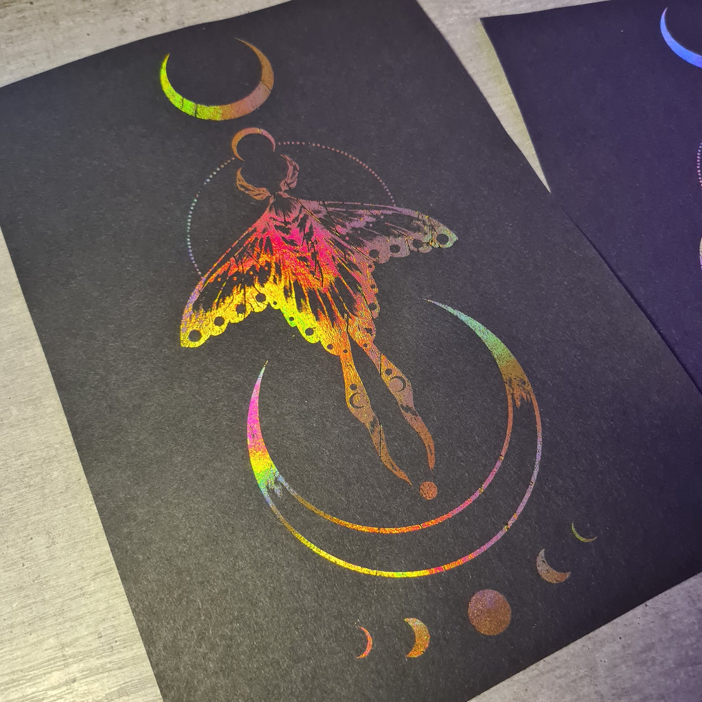 Motte Black HOLO-Poster