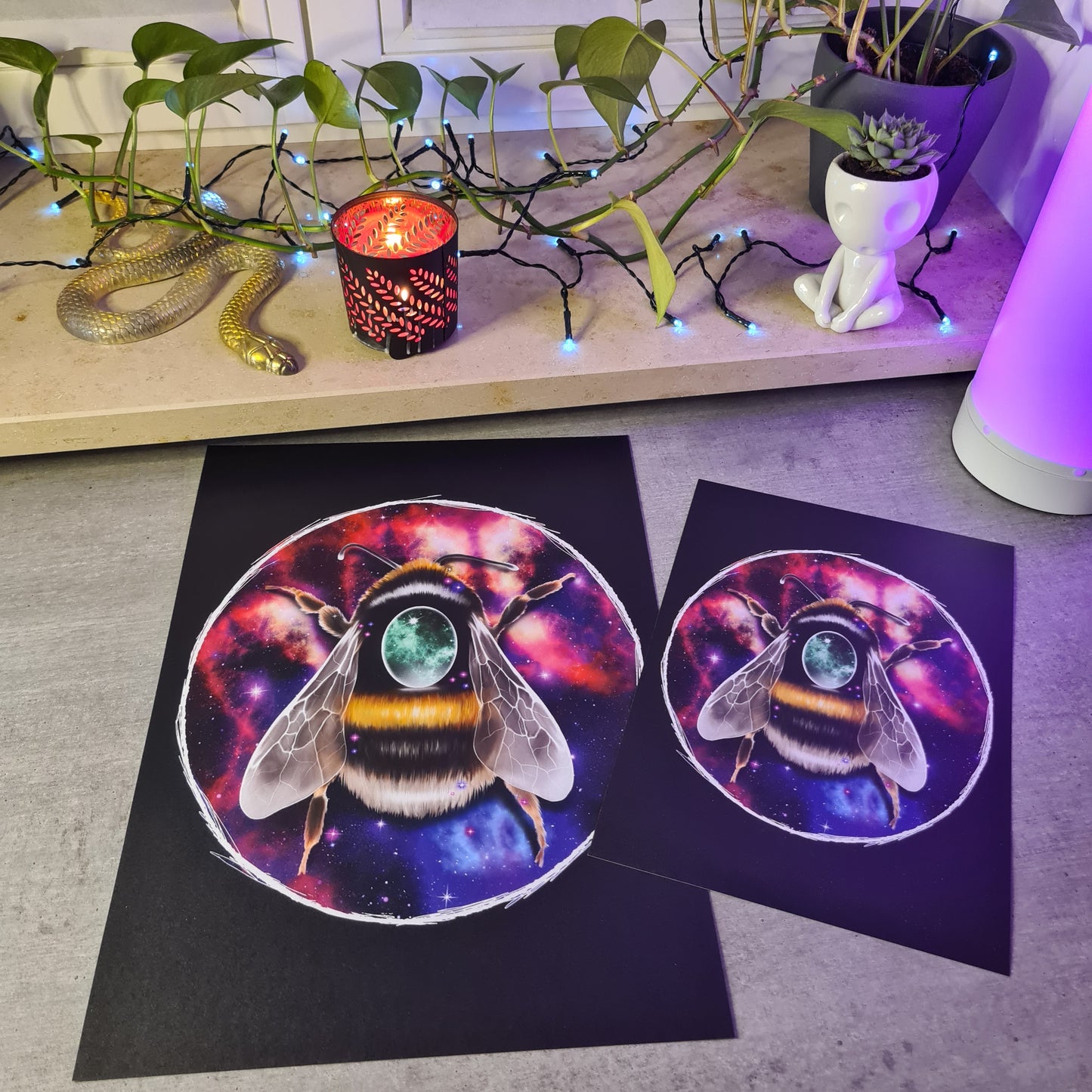 Galaxy Hummel Poster