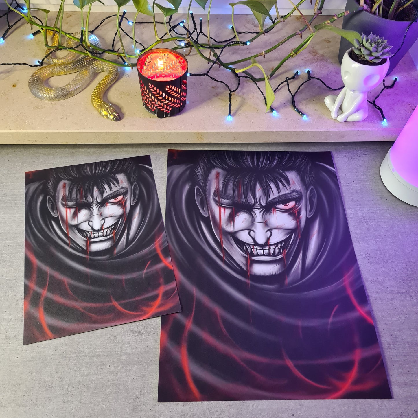 Berserker Smiling Poster