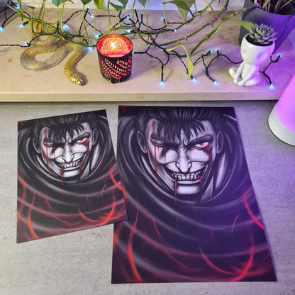 Berserker Smiling Poster