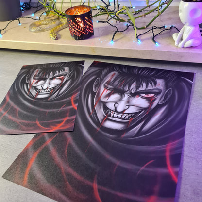 Berserker Smiling Poster