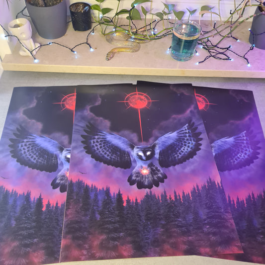 Mytic Owl XXL Poster