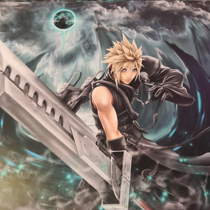 Fantasy Schwertkämpfer Poster