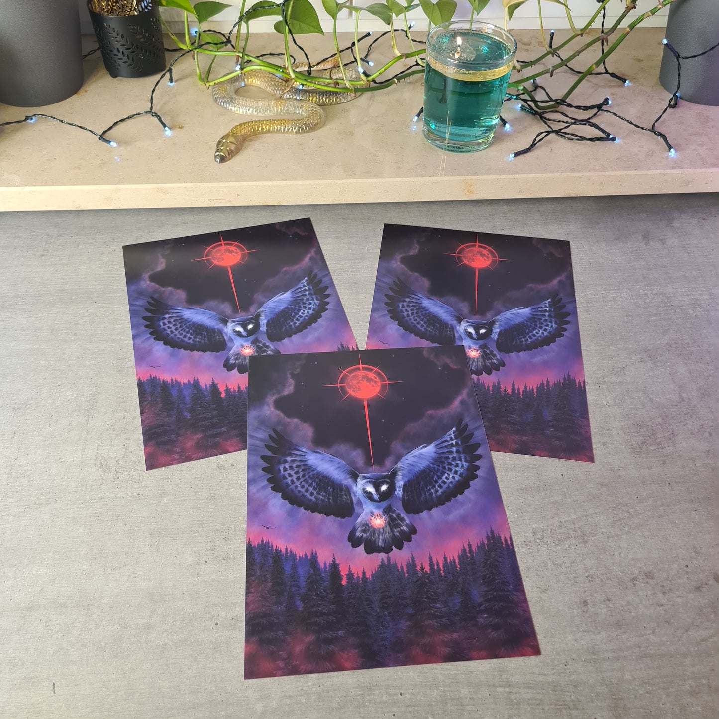 Mytic Owl Print