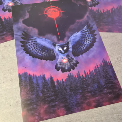 Mytic Owl Print
