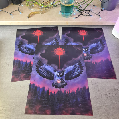 Mytic Owl Print