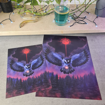 Mytic Owl Print