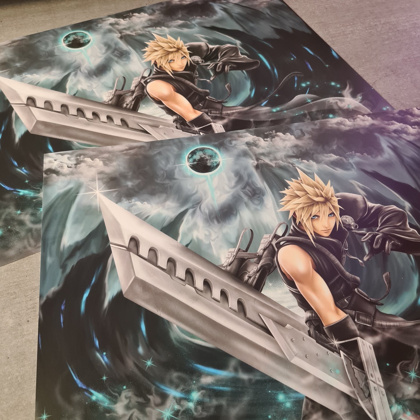 Fantasy Schwertkämpfer Poster