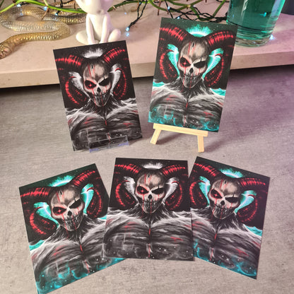 Totenkopf-Dämon Poster