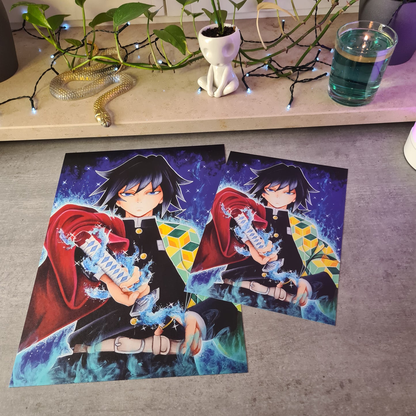 Wasser-Kämpfer Poster