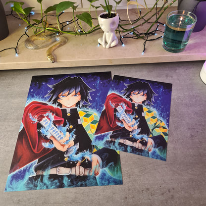 Wasser-Kämpfer Poster