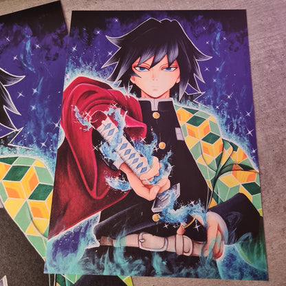 Wasser-Kämpfer Poster