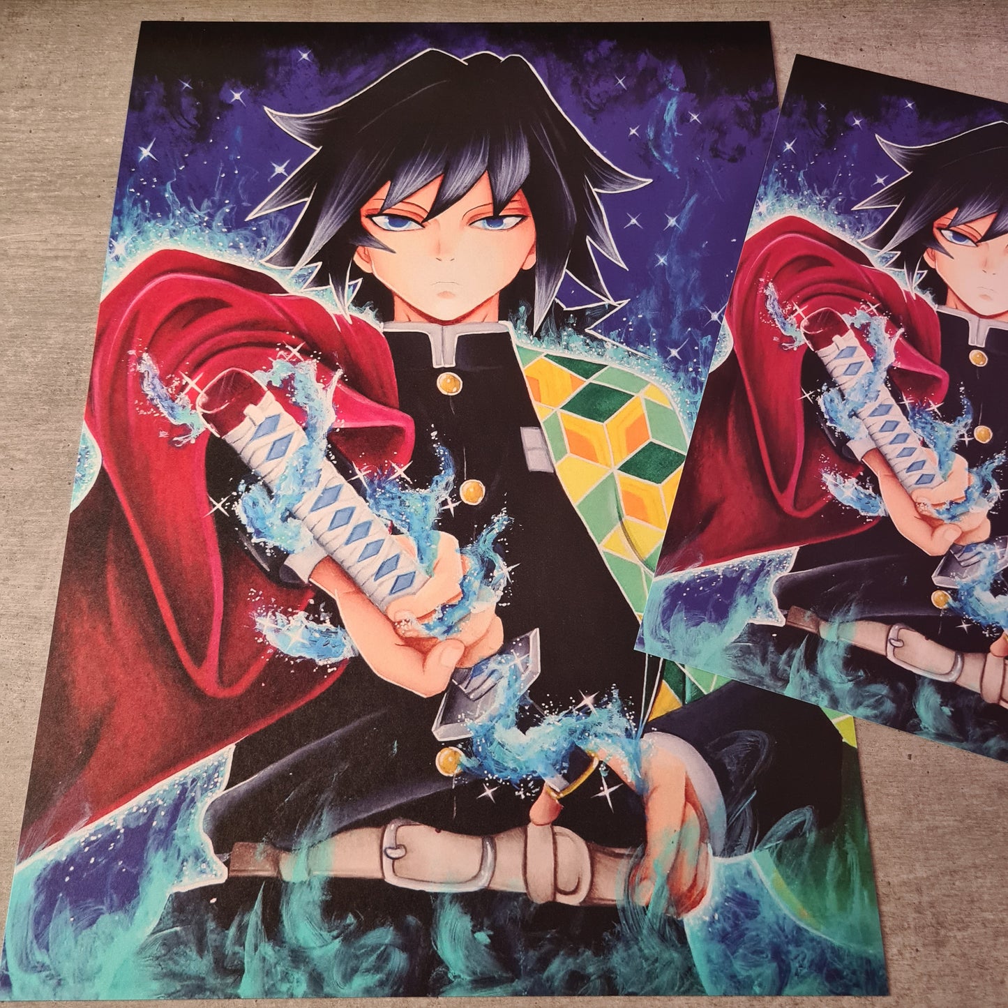 Wasser-Kämpfer Poster