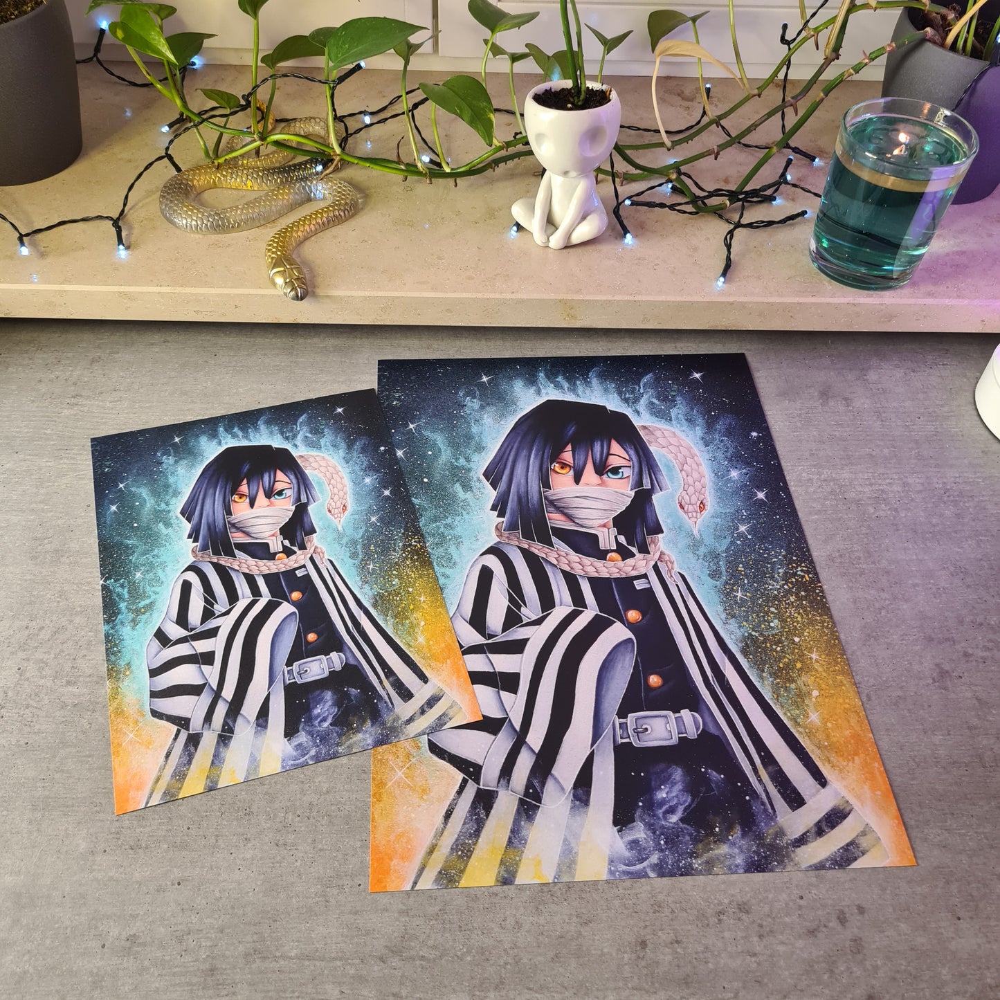 Schlangen-Kämpfer Poster