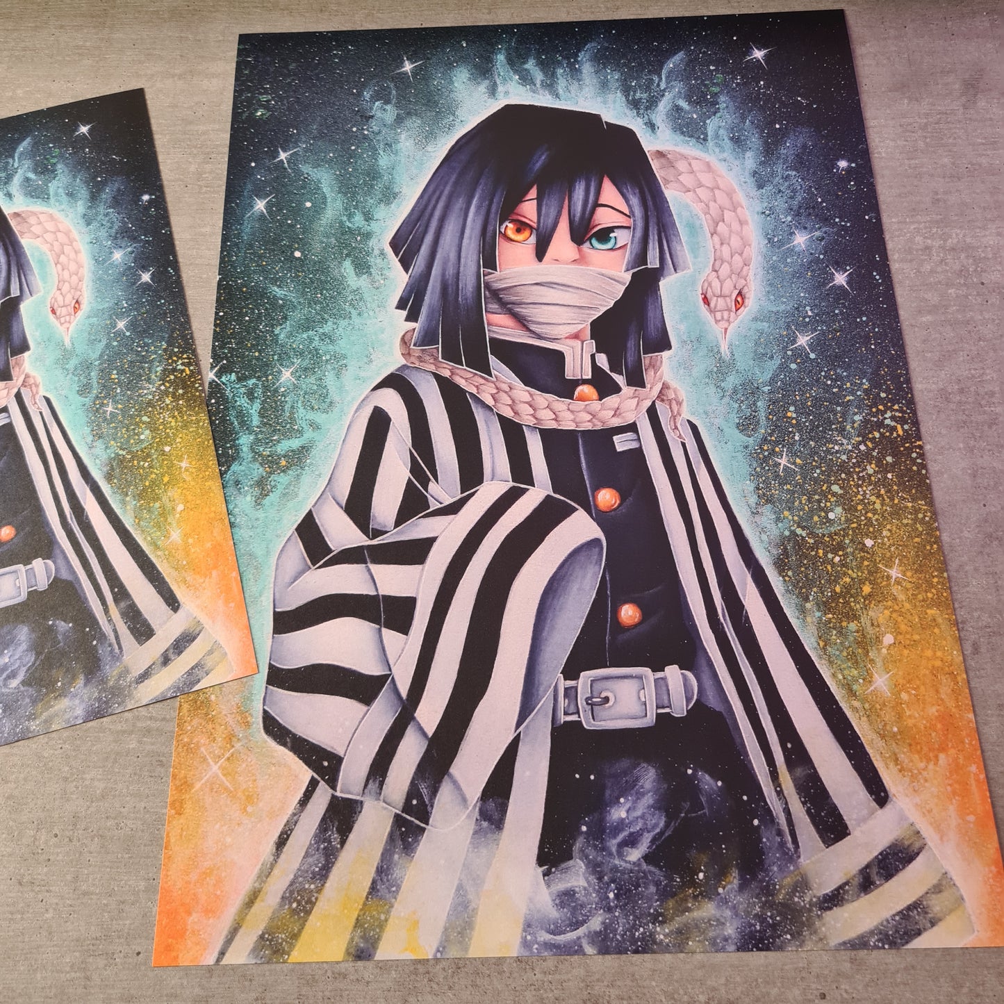 Schlangen-Kämpfer Poster