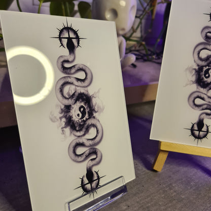 Snake Acrylic Glass