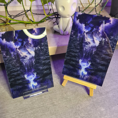 Deer Acrylic Glass